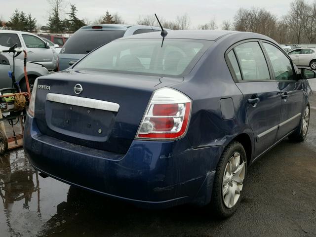 3N1AB6APXAL623095 - 2010 NISSAN SENTRA 2.0 BLUE photo 4