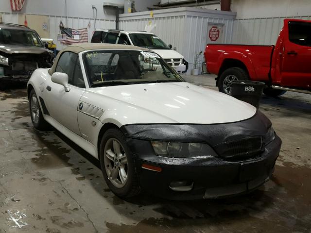 WBACH9343YLM92295 - 2000 BMW Z3 2.3 WHITE photo 1