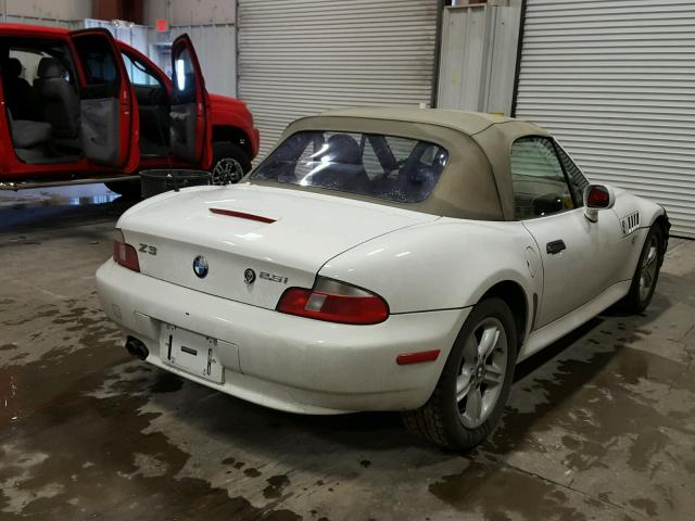 WBACH9343YLM92295 - 2000 BMW Z3 2.3 WHITE photo 4