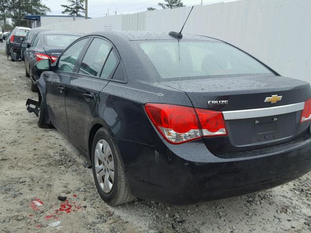 1G1PA5SH1F7241215 - 2015 CHEVROLET CRUZE LS BLACK photo 3