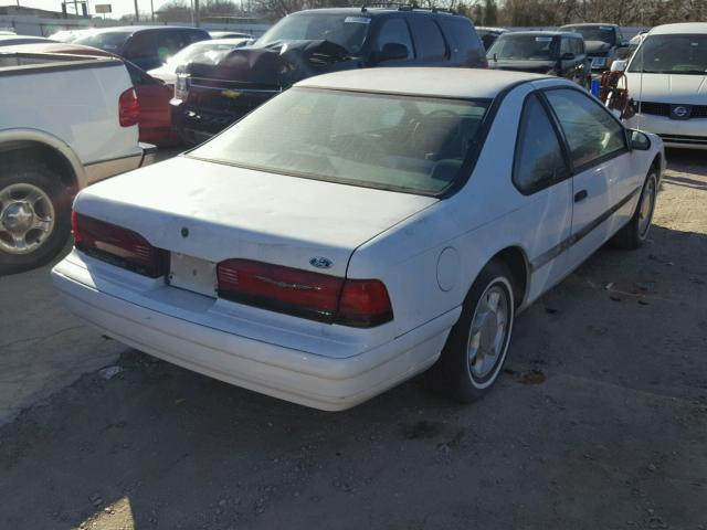 1FAPP6245PH101730 - 1993 FORD THUNDERBIR WHITE photo 4