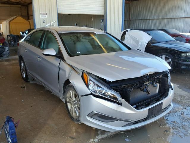 5NPE24AF6GH265173 - 2016 HYUNDAI SONATA SE SILVER photo 1