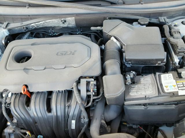 5NPE24AF6GH265173 - 2016 HYUNDAI SONATA SE SILVER photo 7