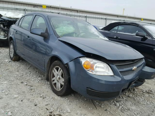 1G1AL52F257519049 - 2005 CHEVROLET COBALT LS BLUE photo 1