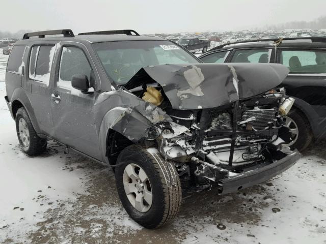 5N1AR18B78C624440 - 2008 NISSAN PATHFINDER GRAY photo 1