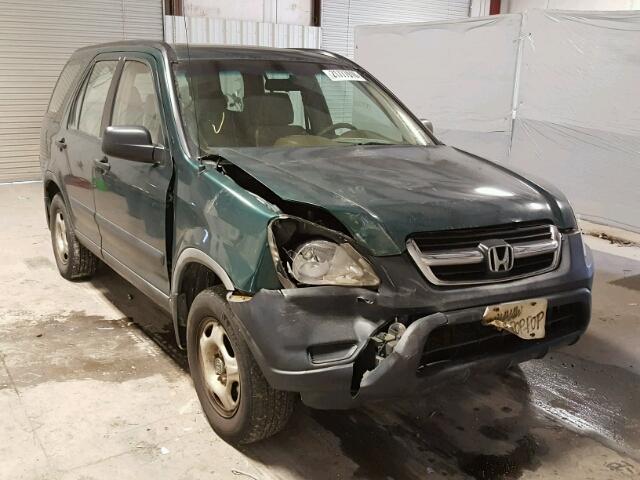 JHLRD78484C019690 - 2004 HONDA CR-V LX GREEN photo 1