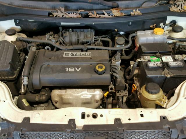 KL1TD56668B083239 - 2008 CHEVROLET AVEO BASE თეთრი ფოტო 7