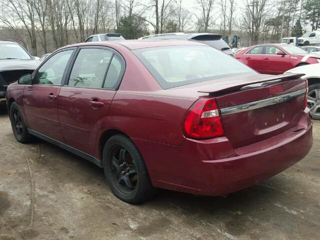 1G1ZT54835F289643 - 2005 CHEVROLET MALIBU LS RED photo 3