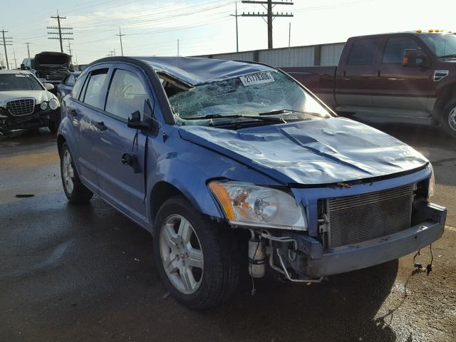 1B3HB48B17D380853 - 2007 DODGE CALIBER SX BLUE photo 1