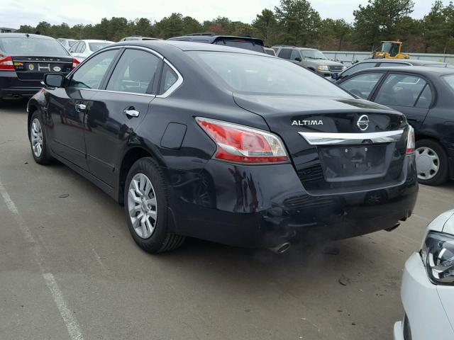 1N4AL3AP2FC183861 - 2015 NISSAN ALTIMA 2.5 BLACK photo 3