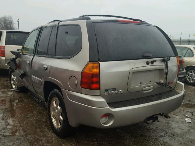 1GKDT13S722496972 - 2002 GMC ENVOY SILVER photo 3