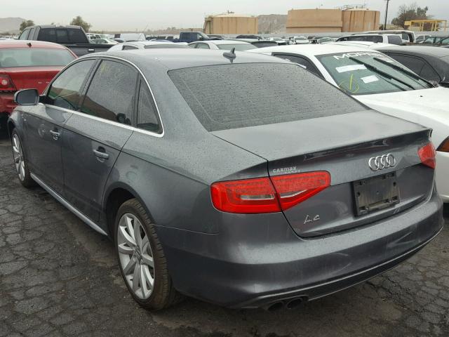 WAUAFAFL6EN016382 - 2014 AUDI A4 PREMIUM GRAY photo 3