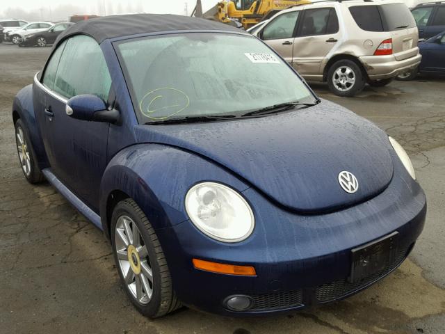 3VWSF31Y16M302168 - 2006 VOLKSWAGEN NEW BEETLE 蓝色 照片 1