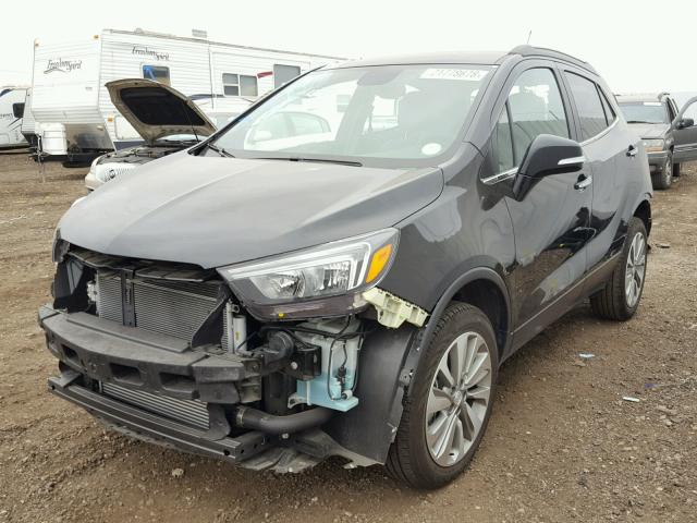 KL4CJESB6HB116495 - 2017 BUICK ENCORE PRE BLACK photo 2