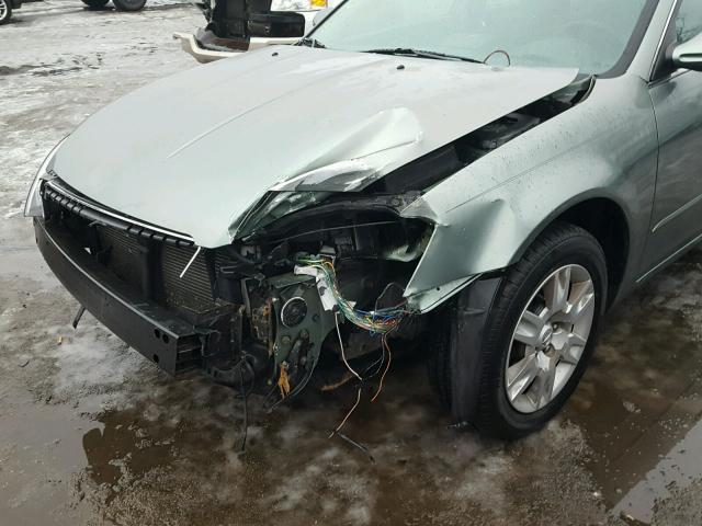 1N4AL11D25C247633 - 2005 NISSAN ALTIMA S GREEN photo 9