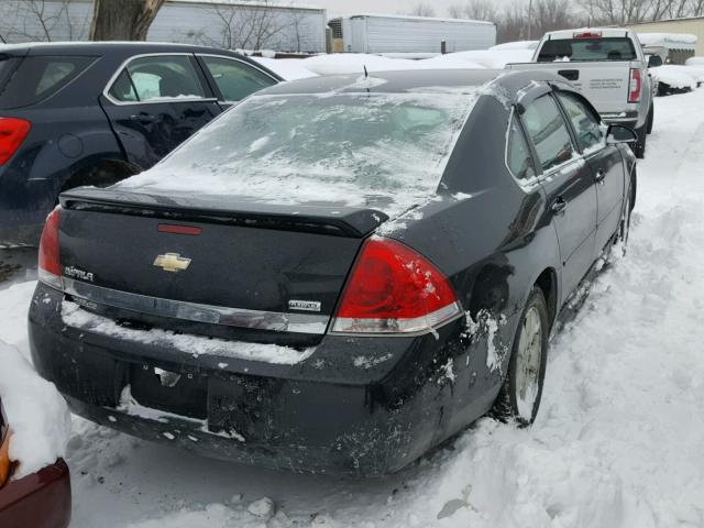 2G1WT57K591167745 - 2009 CHEVROLET IMPALA 1LT BLACK photo 4