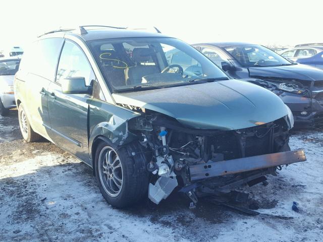 5N1BV28U94N359123 - 2004 NISSAN QUEST S GREEN photo 1