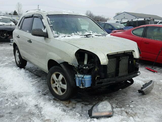 KM8JM12B67U496630 - 2007 HYUNDAI TUCSON GLS BEIGE photo 1