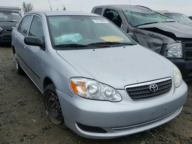 1NXBR32E17Z928097 - 2007 TOYOTA COROLLA CE SILVER photo 1