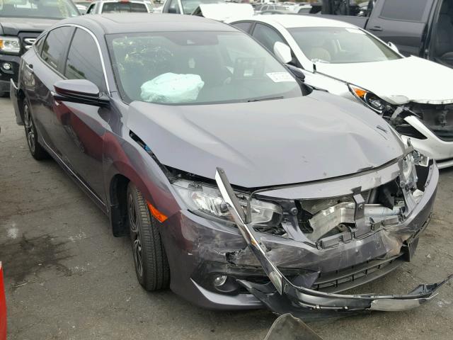 2HGFC1F8XHH639659 - 2017 HONDA CIVIC EX GRAY photo 1