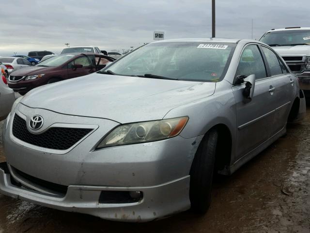 4T1BE46K97U543467 - 2007 TOYOTA CAMRY NEW SILVER photo 2