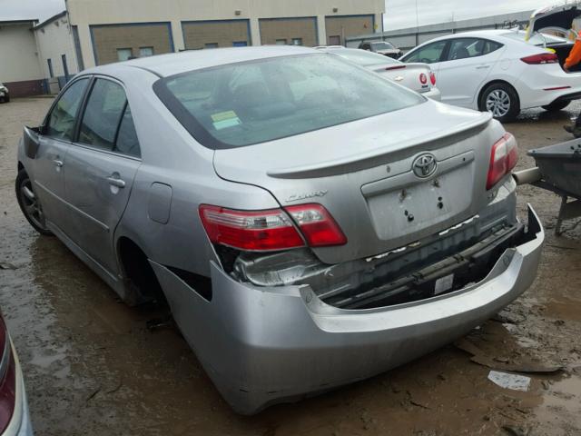 4T1BE46K97U543467 - 2007 TOYOTA CAMRY NEW SILVER photo 3