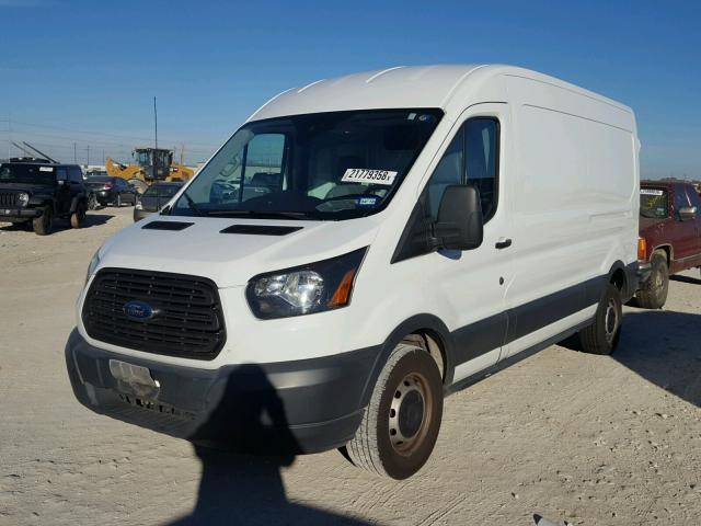 1FTNR2CG3FKA04850 - 2015 FORD TRANSIT T- WHITE photo 2