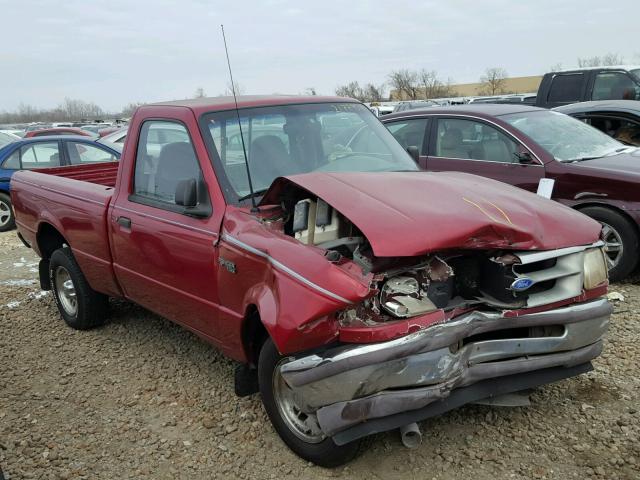 1FTCR10A5SUC22093 - 1995 FORD RANGER RED photo 1