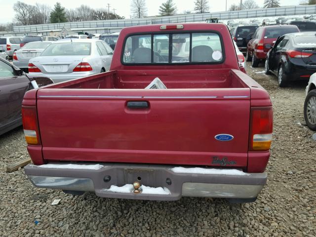 1FTCR10A5SUC22093 - 1995 FORD RANGER RED photo 6