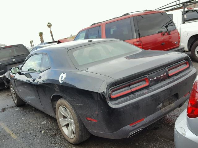 2C3CDZAG7GH130949 - 2016 DODGE CHALLENGER BLACK photo 3