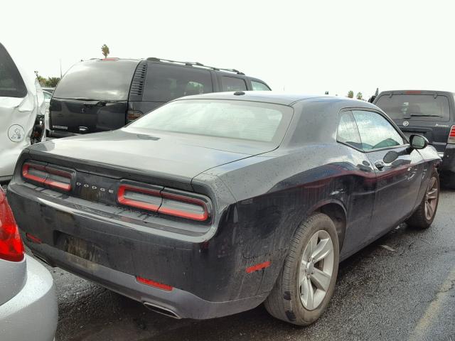 2C3CDZAG7GH130949 - 2016 DODGE CHALLENGER BLACK photo 4