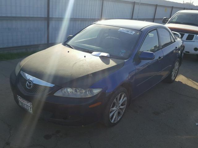 1YVFP80C555M06360 - 2005 MAZDA 6 I BLUE photo 2