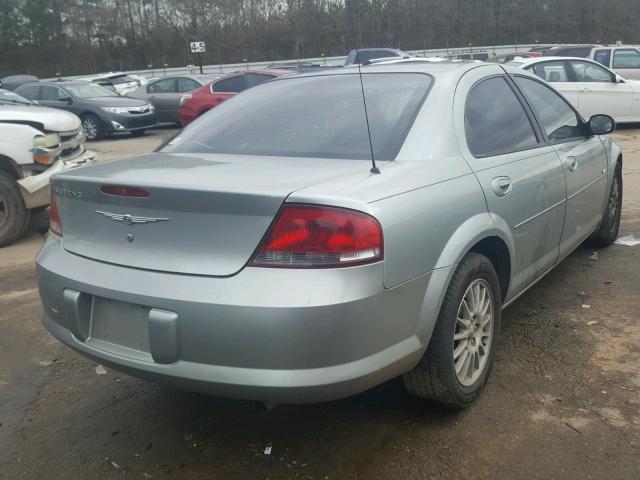 1C3EL46X75N550576 - 2005 CHRYSLER SEBRING SILVER photo 4