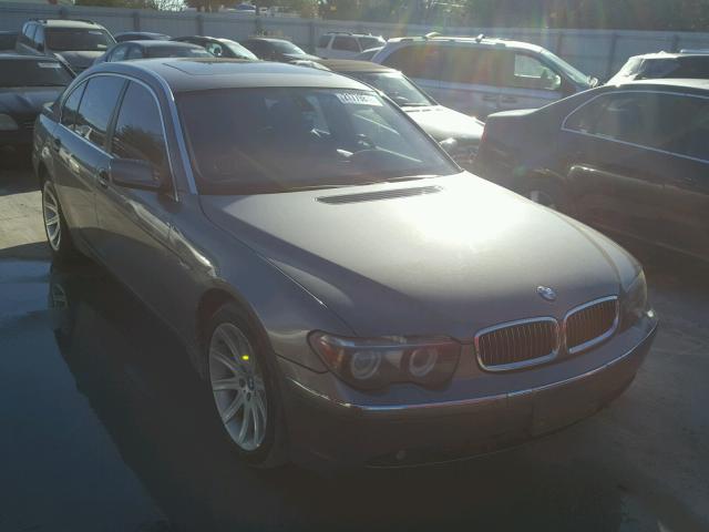 WBAGN63555DS57663 - 2005 BMW 745 LI GRAY photo 1