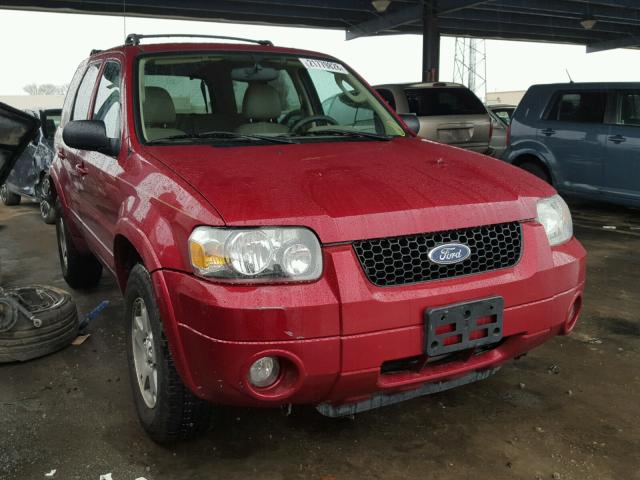 1FMCU94115KA83096 - 2005 FORD ESCAPE LIM BURGUNDY photo 1