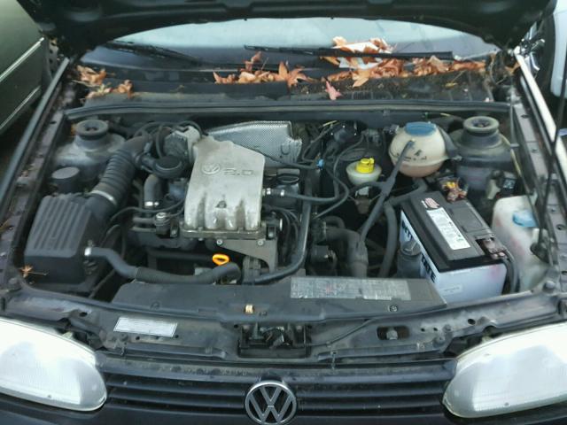 3VWFB81H2WM213946 - 1998 VOLKSWAGEN GOLF GL BLACK photo 7