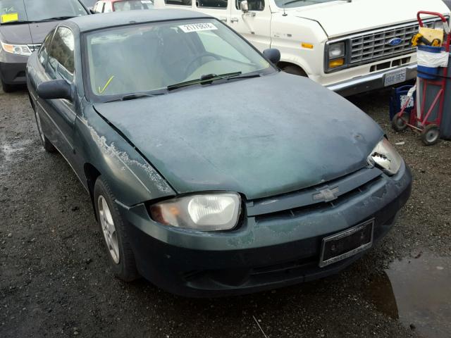 1G1JC12F047229965 - 2004 CHEVROLET CAVALIER GREEN photo 1