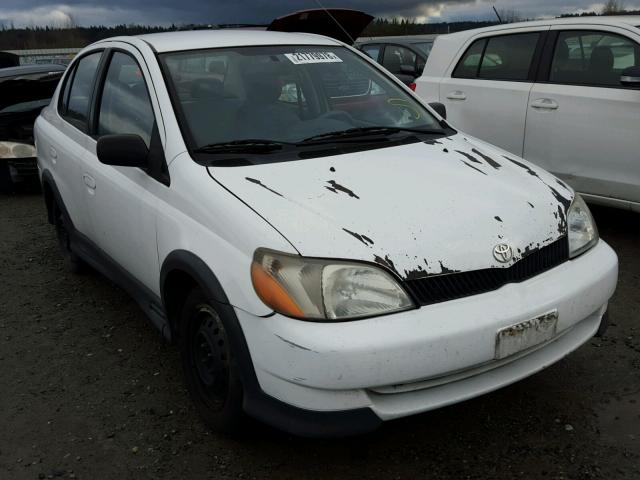 JTDBT123225023282 - 2002 TOYOTA ECHO WHITE photo 1