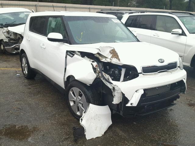 KNDJN2A23G7376209 - 2016 KIA SOUL WHITE photo 1