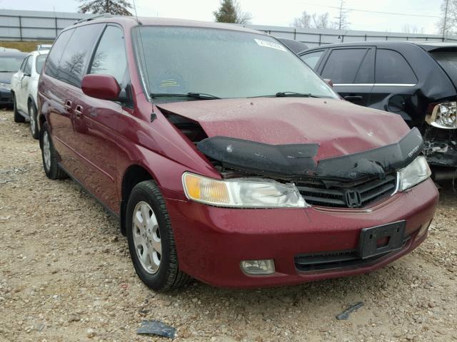 5FNRL18094B045261 - 2004 HONDA ODYSSEY EX BURGUNDY photo 1