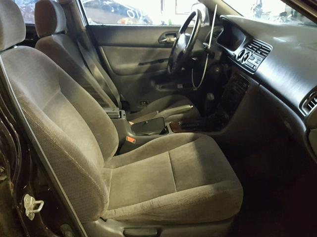 1HGCD5608VA160622 - 1997 HONDA ACCORD SE BURGUNDY photo 5