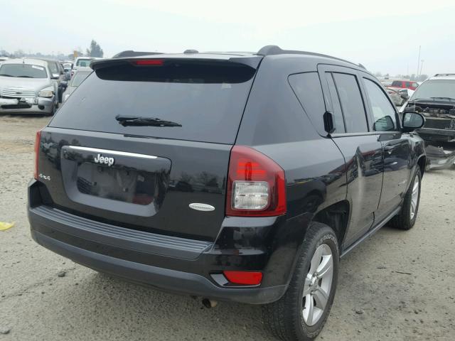 1C4NJDEB8ED521116 - 2014 JEEP COMPASS LA BLACK photo 4