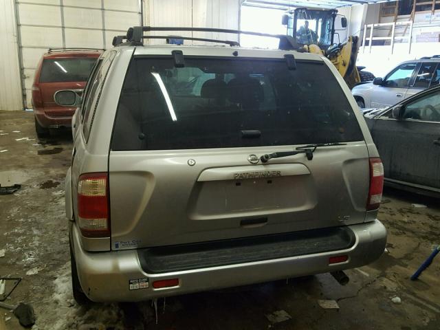 JN8DR09Y52W702268 - 2002 NISSAN PATHFINDER GRAY photo 3