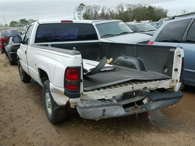 1B7HC16X41S150767 - 2001 DODGE RAM 1500 WHITE photo 3