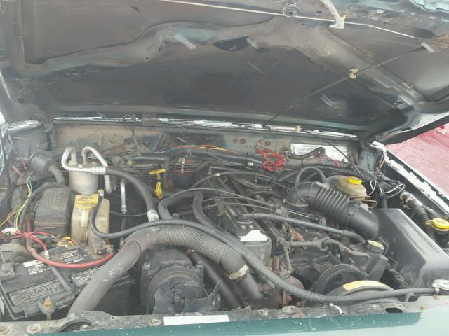 1J4FF48S71L544298 - 2001 JEEP CHEROKEE S GREEN photo 7