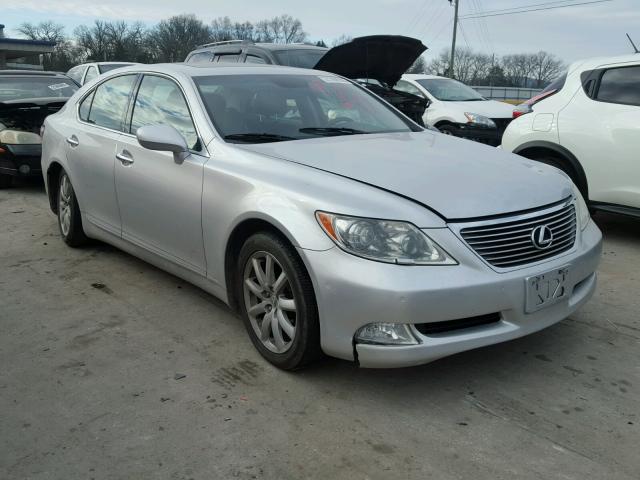 JTHBL46F685073177 - 2008 LEXUS LS 460 SILVER photo 1