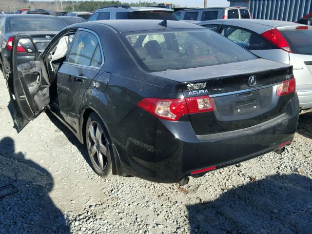 JH4CU2F42EC002361 - 2014 ACURA TSX BLACK photo 3