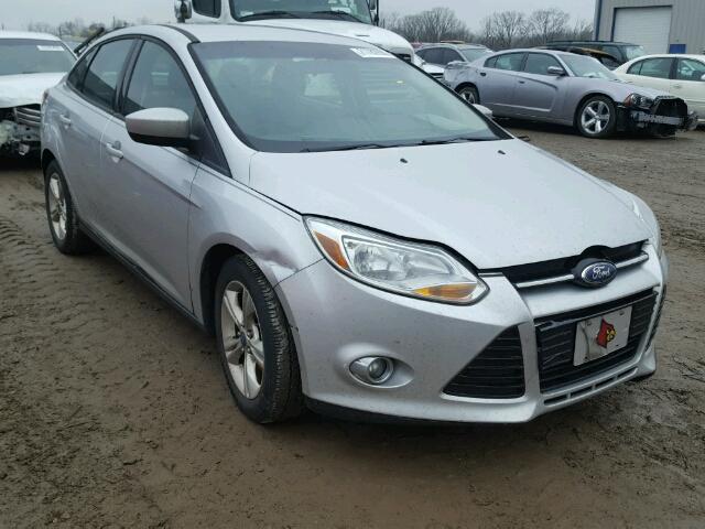 1FAHP3F24CL272083 - 2012 FORD FOCUS SE SILVER photo 1