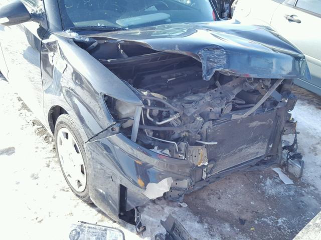 JTLKE50E691078975 - 2009 TOYOTA SCION XB BLACK photo 9