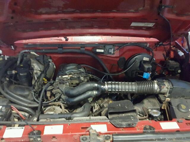 1FMEU15N9TLA18404 - 1996 FORD BRONCO U10 RED photo 7